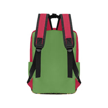 #Rossolini1# Black Lives Matter Green Twin Handle Backpack (Model 1732)