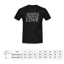 #Rossolini1# Always Choose Love Black T-Shirt