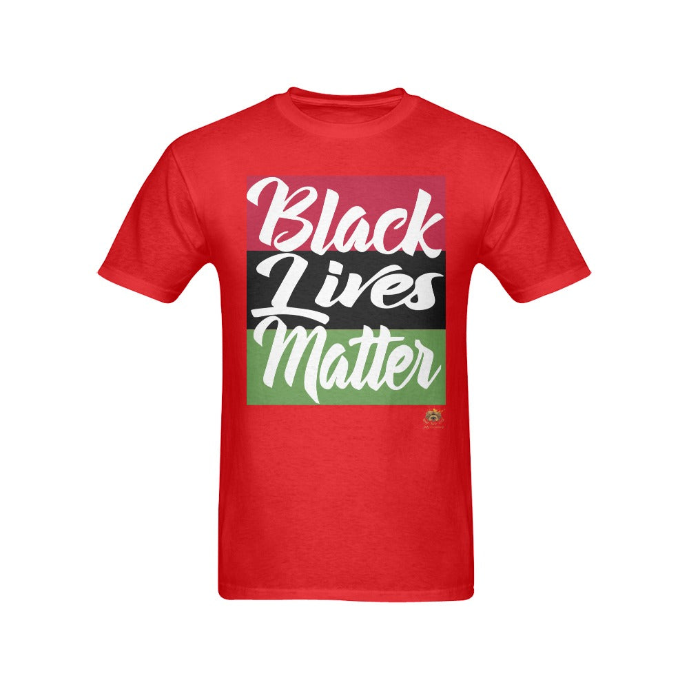 #Rossolini1# Black Lives Matter - Red T-Shirt