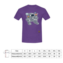 #Rossolini1# Astronaut Ice Cream Purple T-Shirt