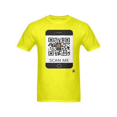 #Rossolini1# Scan Me Yellow T-Shirt