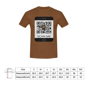 #Rossolini1# Scan Me Brown T-Shirt