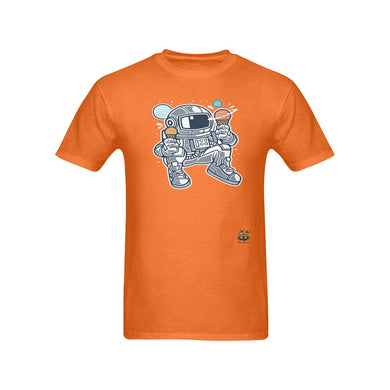 #Rossolini1# Astronaut Ice Cream Orange T-Shirt