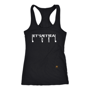 #LET'SGETREAL# 2 Racerback Tank