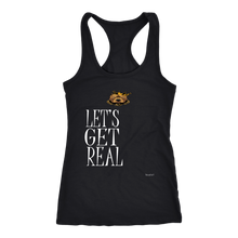 #LET'SGETREAL# Racerback Tank