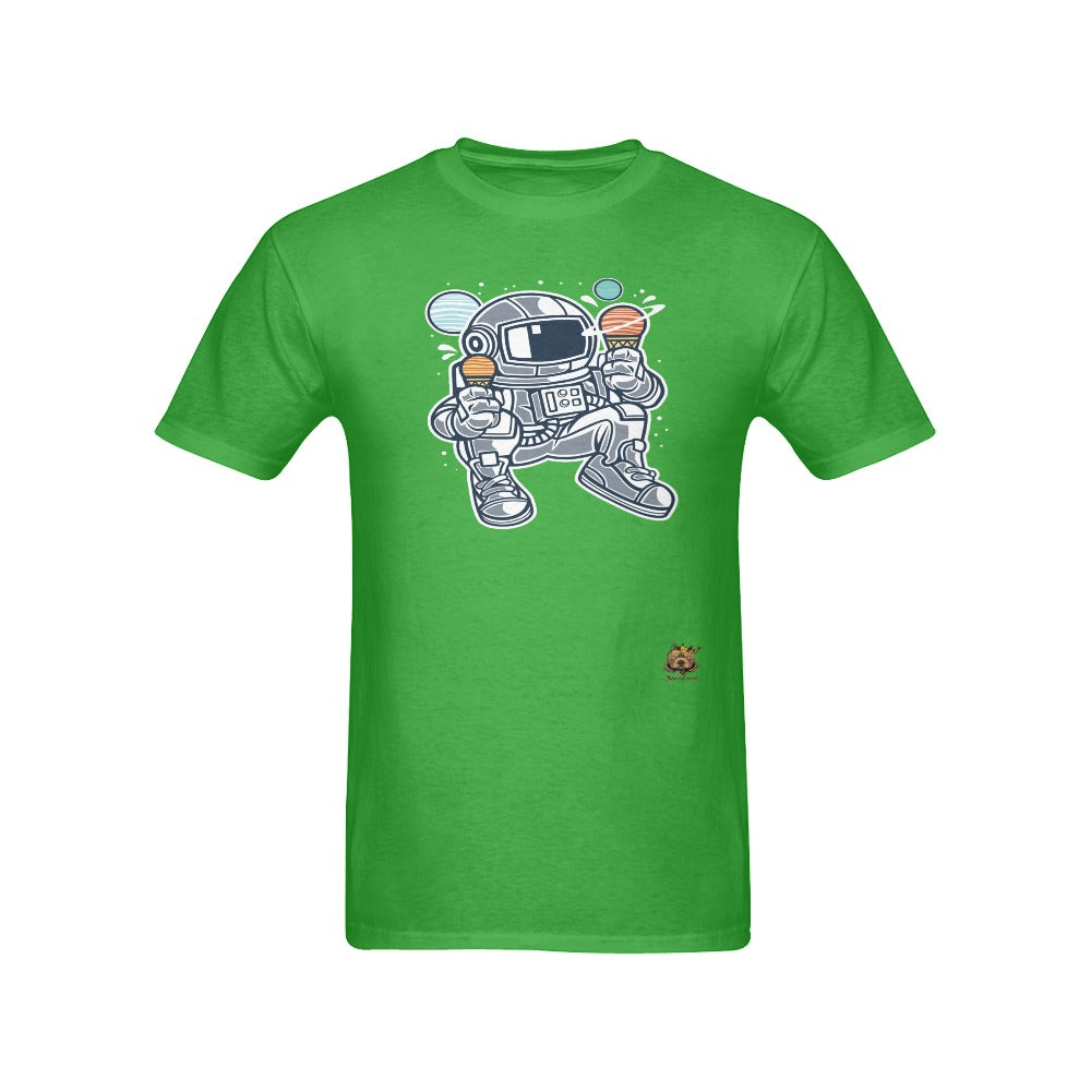 #Rossolini1# Astronaut Ice Cream Green T-Shirt