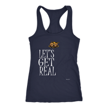 #LET'SGETREAL# Racerback Tank